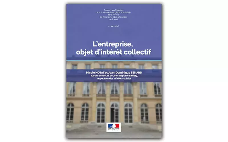 Rapport | L'entreprise, objet d'intérêt général