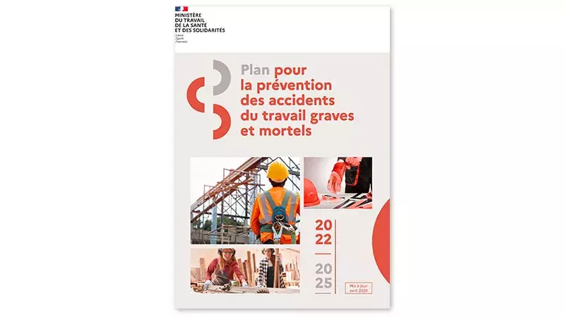 Plan pour la prévention des accidents du travail graves et mortels 2022-2025