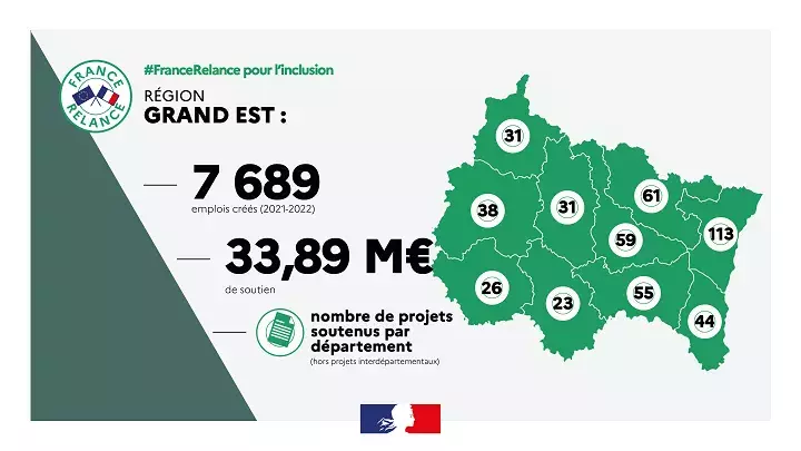 Carte Grand Est